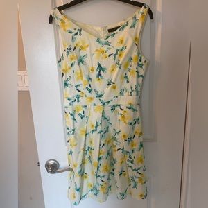 Floral A-line Zara Dress- Small